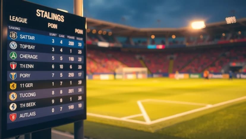 Poängställning i AS Roma denna säsong